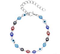 Pulsera de moda de estilo urbano para hombres y mujeres, longitud ajustable, hecha a mano, aleación con diseño de protección mística (BR20Y0140-2)