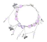 Pulsera De Mujer Elegante con Intrincada Mariposa Y Acento con Cuentas para Amantes De La Naturaleza Y Creadores Tendencias Elegantes Pulsera Misteriosa