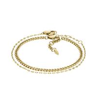 Pulsera de Mujer FOSSIL SEASONAL JF04599SET Acero Inoxidable Dorado