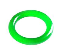Pulsera de mujer, Natural Emerald Ice Species Green Quartzite Jade Bangle Bracelet, Jade Jade Color A Full Green Round Bar Bangle Delicate Beauty Bracelets, with Jewelry Box, 54-64mm,62mm,(64mm)
