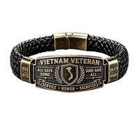 Pulsera De Muñeca Para El Veterano Muñequera de Ajuste Cómodo y Joyería de