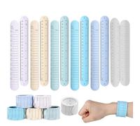 Pulsera de notas, 6 accesorios para gestión de horarios, resistente al agua, pulsera de cierre rápido | Para pacientes, cuidadores, profesores, estudiantes, diferentes ocupaciones, uso diario y de