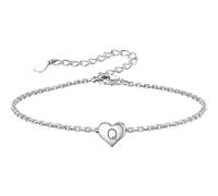 Pulsera de perlas genérica pulsera de anillos pulseras 925 cadena esterlina pulseras para mujer carta z junco ancho joyería, talla única, Cobre, No es una piedra preciosa