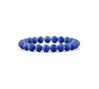 Pulsera de piedra natural for mujer con turquesas, cuentas redondas, joyería for yoga, meditación, suerte y riqueza(17cm(6.69inch),8MM BEADS_10)