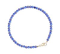 Pulsera de piedra natural trenzada a mano - Pulsera de moda con cuentas de cianita, estilo retro | Pulsera para hombre y mujer para excursiones informales, trabajo, citas, joyería de moda pe