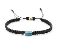 Pulsera de piedra Turmalina Negra en bruto Piedras 100% Natural Amuleto Suerte Protección (Turquesa Persa pequeña)