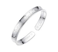 Pulsera de piel negra para mujer, pulsera de rosas minimalista y de moda para mujer, pulsera brillante, pulsera abierta femenina, accesorio de supervivencia para hombres, talla única, Metal, No es una