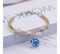 Pulsera de plantas con flores secas de vidrio Personalidad simple Chao Ren Cherry Student Jewelry Conveniente y resistenteDeft ha sido elaborado