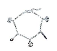 Pulsera de Plata “Carnaval de Cádiz” - Abalorios del Teatro Falla y Más