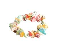 Pulsera de playa, pulseras de playa para mujer | Joyería Shell Beach - Joyería boho elástica, accesorio de de playa para vestido de verano de dama, Se référer à la description, Shell + cuerda