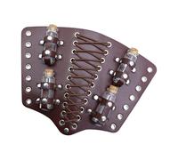 Pulsera de poción de alquimistas históricos, Estilo Vintage, Protector de Brazo, Protector de Brazo de para ferias renacentistas y Regalos, Pulsera de Juego de rol de fantasía