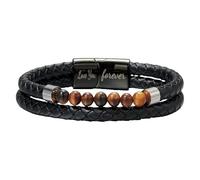 Pulsera De Protección De Ojo De Tigre Para Hombre, De Mamá, Brazalete Con Cuentas De Piedra Natural, Pulsera Unisex, Grabada Con "Te Amo Para Siempre", Joyería, Regalo Para Hombres, Para Mi Abuel