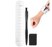 Pulsera de recuerdo genérica - Pulsera de recordatorio con bolígrafo y goma | Silicona impermeable para recordatorio de trabajo, seguimiento de la aptitud, organización diaria, lista de compras