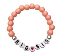 Pulsera de regalo para hermana grande, joyería para hermanas pequeñas, ajustable, Acrílico, Piedra