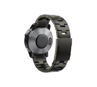 Pulsera de reloj de Metal y titanio de ajuste rápido de 22mm y 26mm for Garmin Fenix 7X 7 6X Pro 5X Plus/Instinct/Epix (Color : Titanium color, Size : 22mm)
