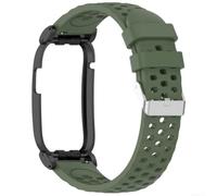 Pulsera de repuesto ajustable de 20 mm para Garmin para Cirqa Soft | Mezcla de silicona y metal, diseño de hebilla, resistente al sudor, fácil de limpiar, opciones de color negro, verde y azul