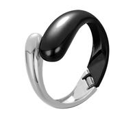 Pulsera de reuniones de negocios para mujer, pulsera de aleación de gota de agua dorada con calle, brazalete irregular adecuado para niñas elección 4 anillos, talla única, Zinc alloy, No es una piedra
