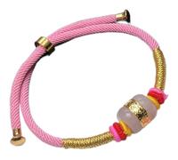 Pulsera de riqueza Feng Shui, pulsera de cuentas de jade, pulsera de SS natural, pulsera con amuleto de la suerte for mujeres, hombres, pulsera de hilo rojo, cristal for atraer riqueza, dinero, buena