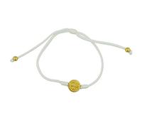 Pulsera de San Benito | Cordón ajustable con medalla de San Ben | Patrono de los Estudiantes y Europa | Gran regalo católico para la Primera Comunión o Confirmación, Metal, Sin gemas.