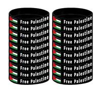 Pulsera de silicona con la bandera palestina y soporte para salvar Gaza elástica para muñeca Palestina