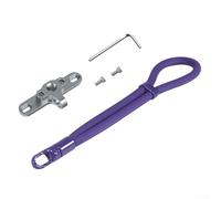 Pulsera de silicona para control remoto para Dji Rc Plus Rc2, correa de seguridad ajustable con gancho de metal fuerte, incluye adaptador de 1/4 y tornillos, color morado grisáceo para un
