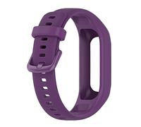 Pulsera de Silicona para Garmin Vivosmart 5 pulsera, Color Suave Integrado Reloj Correas de Repuesto Pulseras Pulsera Caso Cubierta Accesorios para Vivosmart 5 Inteligente Pulsera (Morado)