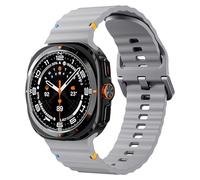 Pulsera de silicona para Samsung Galaxy Watch Ultra de 47 mm, para hombre y mujer, correa deportiva de silicona no Gap, pulsera de repuesto para Galaxy Watch 7 Ultra