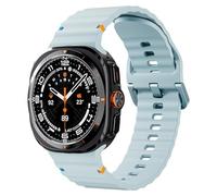 Pulsera de silicona para Samsung Galaxy Watch Ultra de 47 mm, para hombre y mujer, correa deportiva de silicona no Gap, pulsera de repuesto para Galaxy Watch 7 Ultra