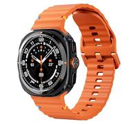 Pulsera de silicona para Samsung Galaxy Watch Ultra de 47 mm, para hombre y mujer, correa deportiva de silicona no Gap, pulsera de repuesto para Galaxy Watch 7 Ultra