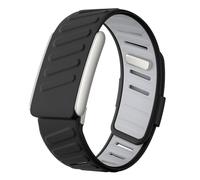 Pulsera de silicona resistente y cómoda compatible con WHOOP 5.0 | Whoop 5MG, bandas de repuesto de silicona suave y duradera para hombres y mujeres con conector de marco de metal, Whoop MG, sílice