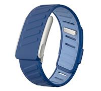 Pulsera de silicona resistente y cómoda compatible con WHOOP 5 | Whoop MG, bandas de repuesto de silicona suave y duradera para hombres y mujeres con conector de marco de metal, WHOOP 5.0, sílice, /