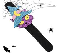 Pulsera De Slap De Halloween - Pulsera De Festival Decorativa | Accesorio De Disfraz Espeluznante Para Niños Adultos | Para El Evento Escolar | Otoño Halloween Haunted House Compet, riferimento
