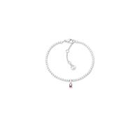 Pulsera de tenis plateada para mujer Tommy Hilfiger con piedras brillantes