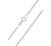 Pulsera de tobillo extragrande, cadena de plata de ley 1,1 gramos - 28 cm