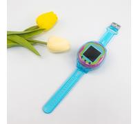 Pulsera de TPU para Tamagotchi Uni, para niños y adolescentes de 16 a 22 cm (azul)