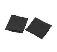 Pulsera Deportiva de Enfriamiento, 1 par de la Piel de Seda de Hielo Elástica Unisex Unisex Transpirable para la Pulsera Absorbente de Sudor para Ejercicio Atlético (BLACK)