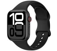 Pulsera deportiva patentada compatible con Apple Watch 40mm, 38mm, 42mm, 41mm, 42mm, 42mm, 44mm, 45mm, 46mm, 49mm para hombre y mujer, correa deportiva de silicona suave para iWatch