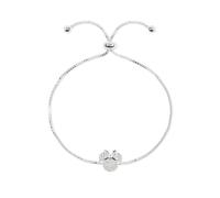 Pulsera deslizante de la amistad con piedras de Minnie Mouse, talla única, Latón latón Base, No es una piedra preciosa
