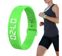 Pulsera despertador vibratoria, pulsera silenciosa con temporizador, rompedor de hábitos y monitor de sueño, para parejas diarias de viaje, casa, cama, dormitorio, siesta medicación