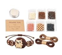 Pulsera DIY - Colorful Handmade Jewelry Bead Craft, Creative Bracelet Beading Supplies | Friendship Jewelry Design Creative Hobby Activity For Beginners Enthusiasts Friends Homes