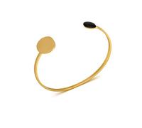 PULSERA DORADA MIRÓ JEWELRY | Diseñada por Joidart | Colección Miró | Metal con baño de oro de 24 K