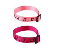 Pulsera elástica ajustable WWJD What Would Jesus Do Jesus para hombres y mujeres, hecha a mano, colorida trenzada, joyería, protección, pulsera religiosa, Acción de Gracias, Año Nuevo, Día de la Madre