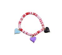 Pulsera Elección Natural Rosa Cuarzo Pulsera del Año de Pulsera de Perlas de Jade Blanco Natural Color Flor de Cerezo, Fresco y Elegante para Mujeres. 4 Anillos naturales para hombre, 20.00, Plástico