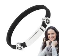 Pulsera estática: componente de muñequera antiestática, tamaño de 9,45 x 0,39 x 0,20 pulgadas más construcción de diseño libremente ajustable, sinónimo de brazalete, cierre | para eliminar la pareja e