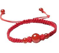 Pulsera Feng Shui, pulsera de hilo, pulsera de obsidiana negra Feng Shui, pulsera de cuentas de piedra de chakra, pulsera de piedras preciosas for mujeres y hombres, pulsera de amuleto de cuarzo de cr