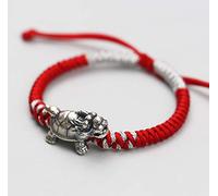 Pulsera, Feng Shui Pulsera de Riqueza Dragón Tibetano 999 Pulsera de Plata Estilo Antiguo Chino Auspicioso Brazalete de Amuleto de la Suerte Prosperidad para el Dinero Buena Suerte Longevidad