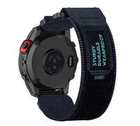 Pulsera Garmin de nailon de 26 mm con cierre de velcro Blue