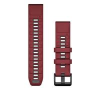 Pulsera Garmin QuickFit para relojes inteligentes, silicona, grafito y rojo, 22 mm