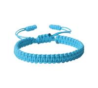 Pulsera genérica para mensajes, pulsera de joyas, Knots, pulsera hecha a mano, adjustable Woven Tibetan String pulsera clásica pulsera natural pulsera mensaje joyas, talla única, Nankan Wire, No