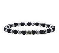 Pulsera Gerba Stone Daniel, 19 CM, Plata, NINGUNO